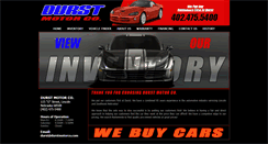 Desktop Screenshot of durstmotorco.com